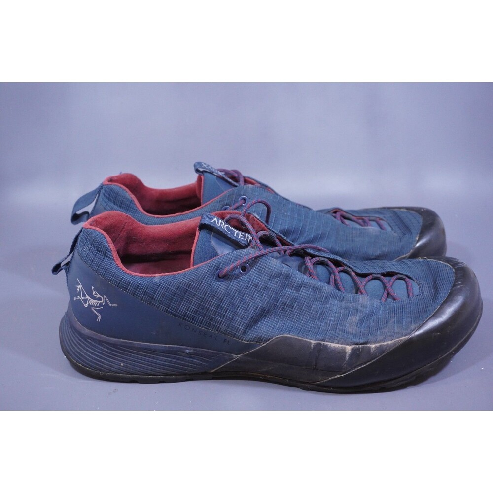 Arc’teryx Konseal FL Hiking Shoes Men Size 11 Black Gray Vibram Gore-Tex